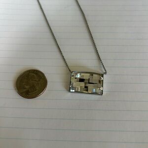Swarovski Crystal mirror crystal pendant necklace